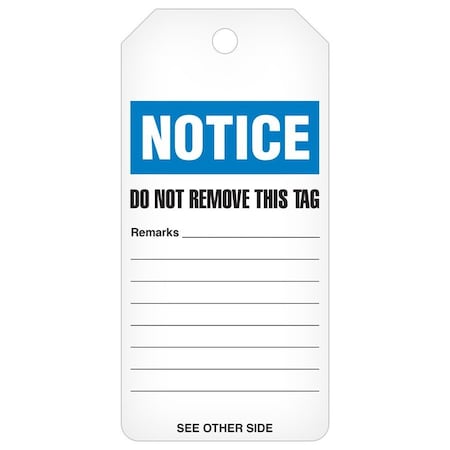 Incom Placards, Rigid Plastic, 10.75" W x 100 PK TA210SS